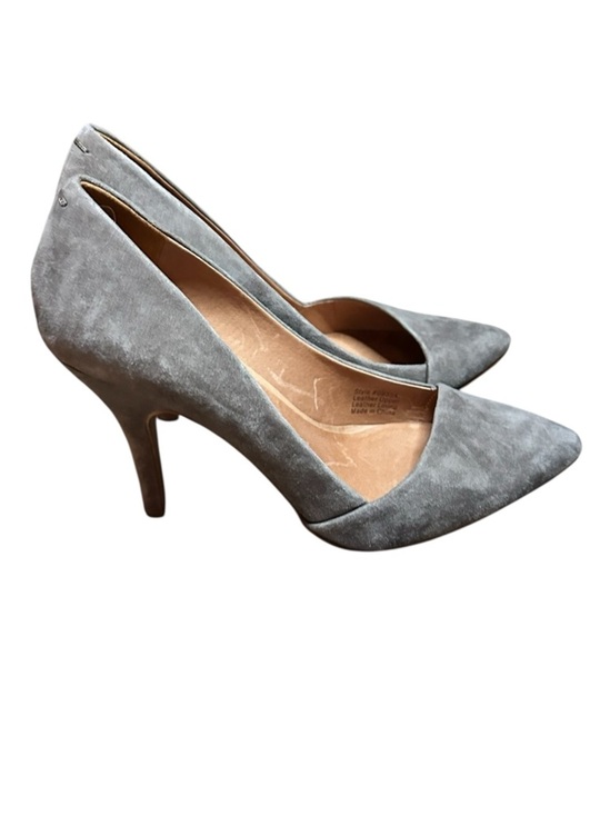 Madewell Shoes - Madewell Mira suede heels taupe 8